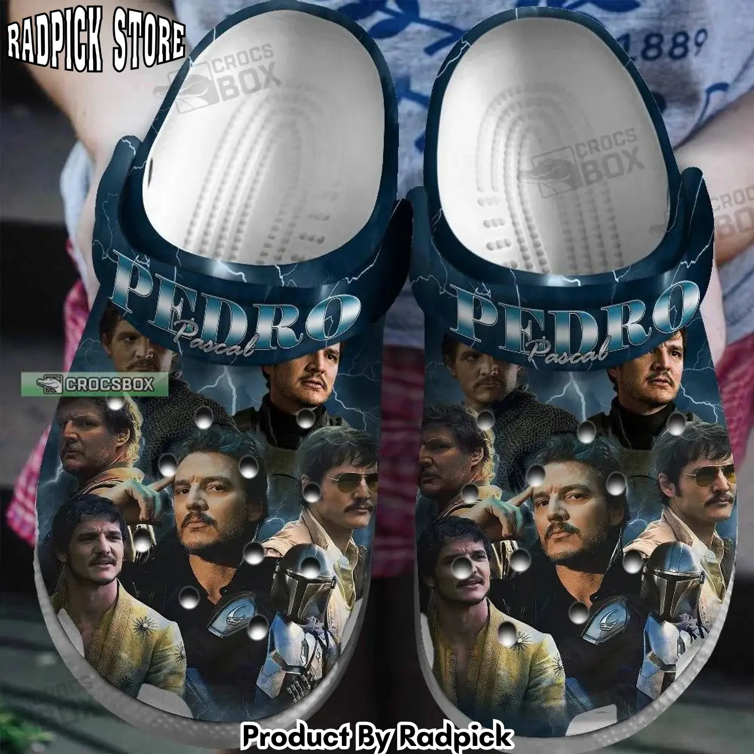 Radpick star wars pedro pascal crocss shoes rp6521196